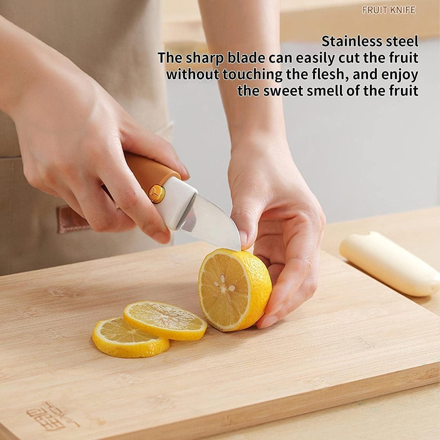 2-in-1 Kitchen Knife & Peeler – Stainless Steel